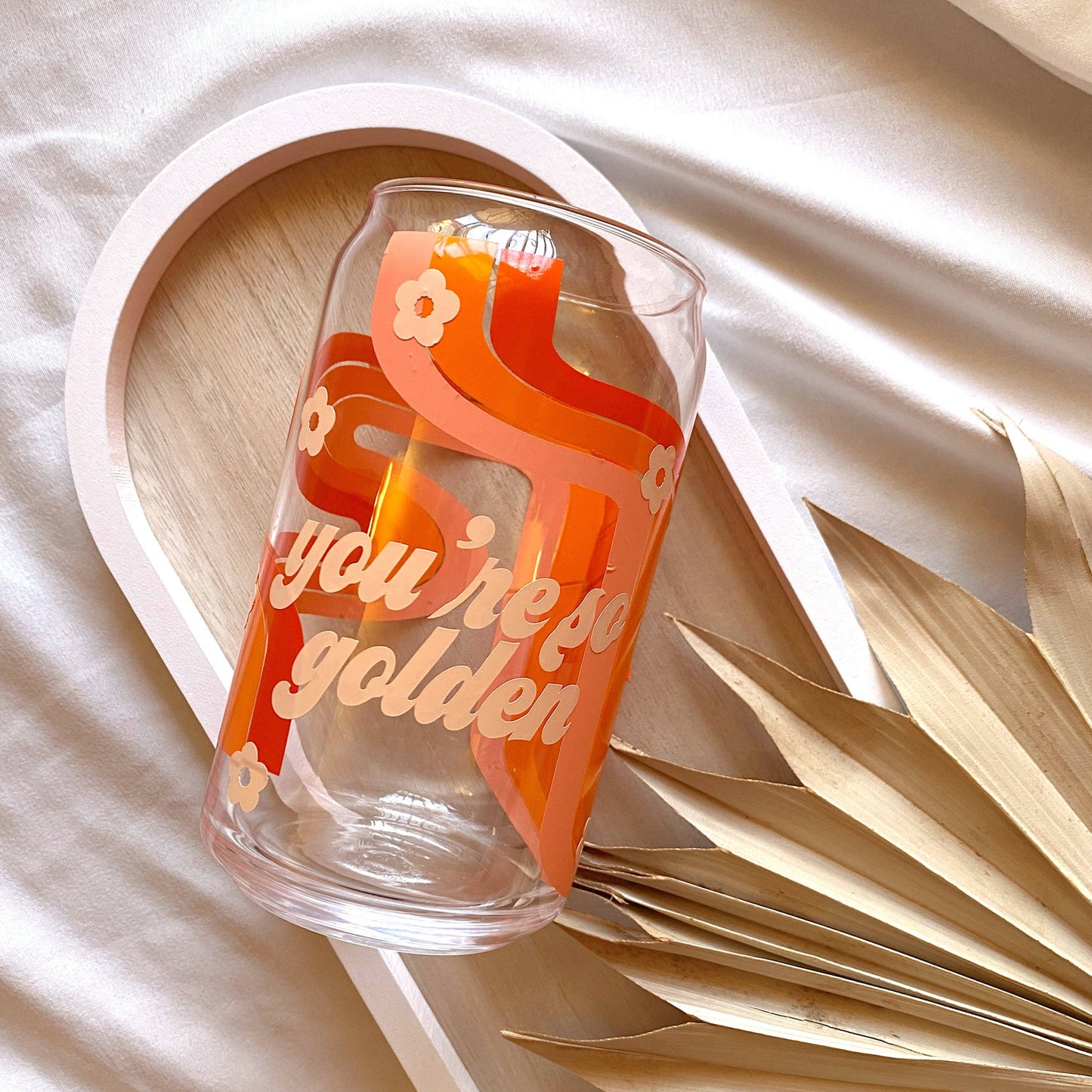 You're So Golden Glass Cup - 20 oz