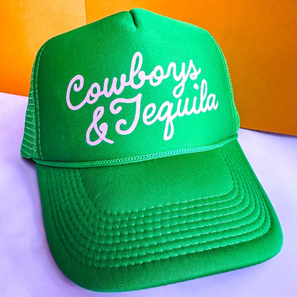 Cowboys and Tequila Trucker Hat